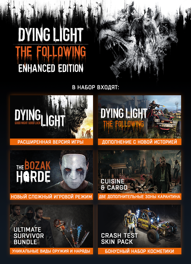 Dying Light: the following enhanced Edition ps4. Дайн лайт со всеми длс
