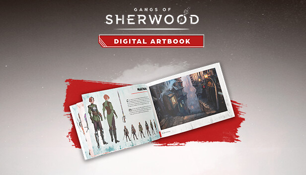 Gangs of Sherwood - Digital Artbook Steam capsule image