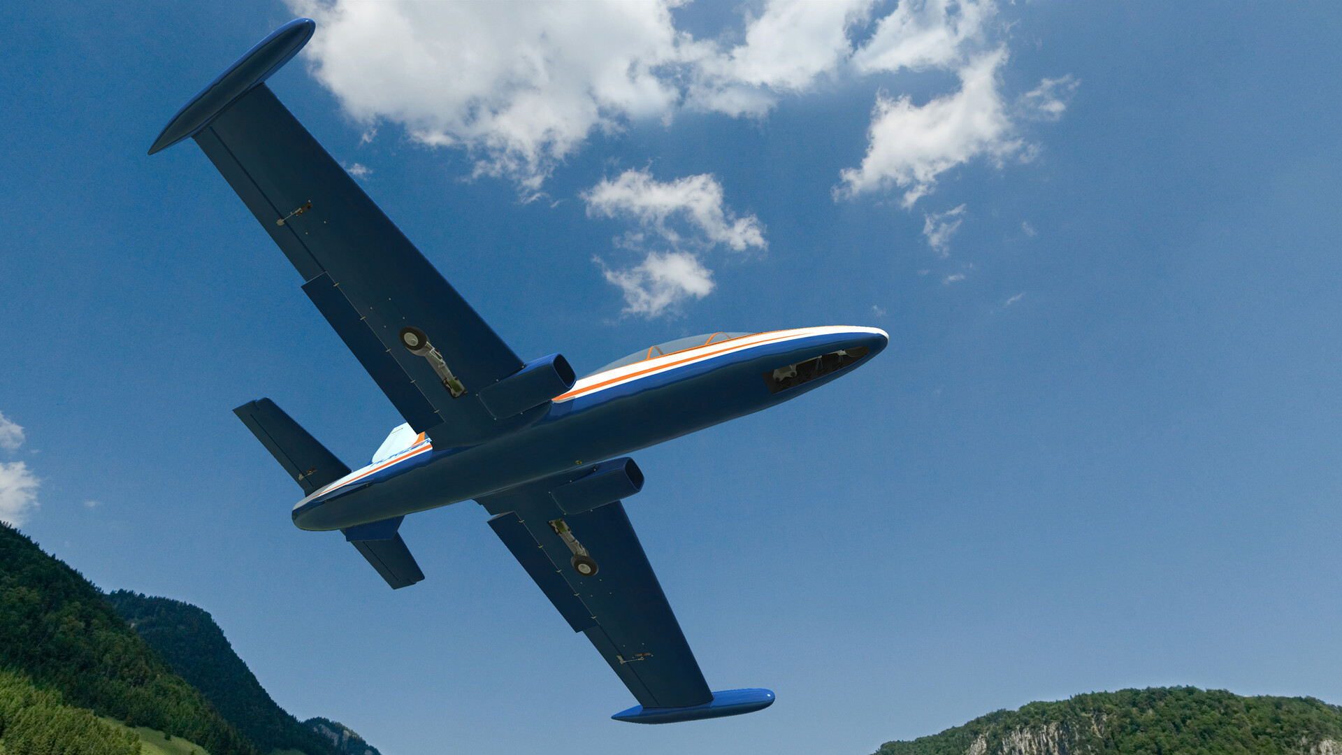 RealFlight Evolution Hangar 9 Aermacchi MB339 6085N Turbine on Steam