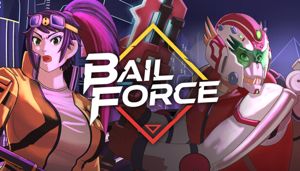 Bail Force: Cyberpunk Bounty Hunters Steam capsule image
