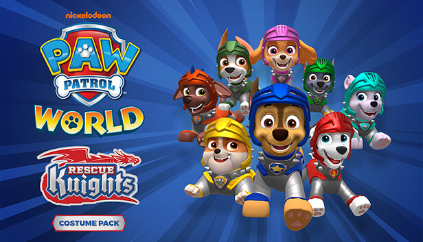 PAW Patrol World - Rescue Knights - Costume Pack Steam capsule image