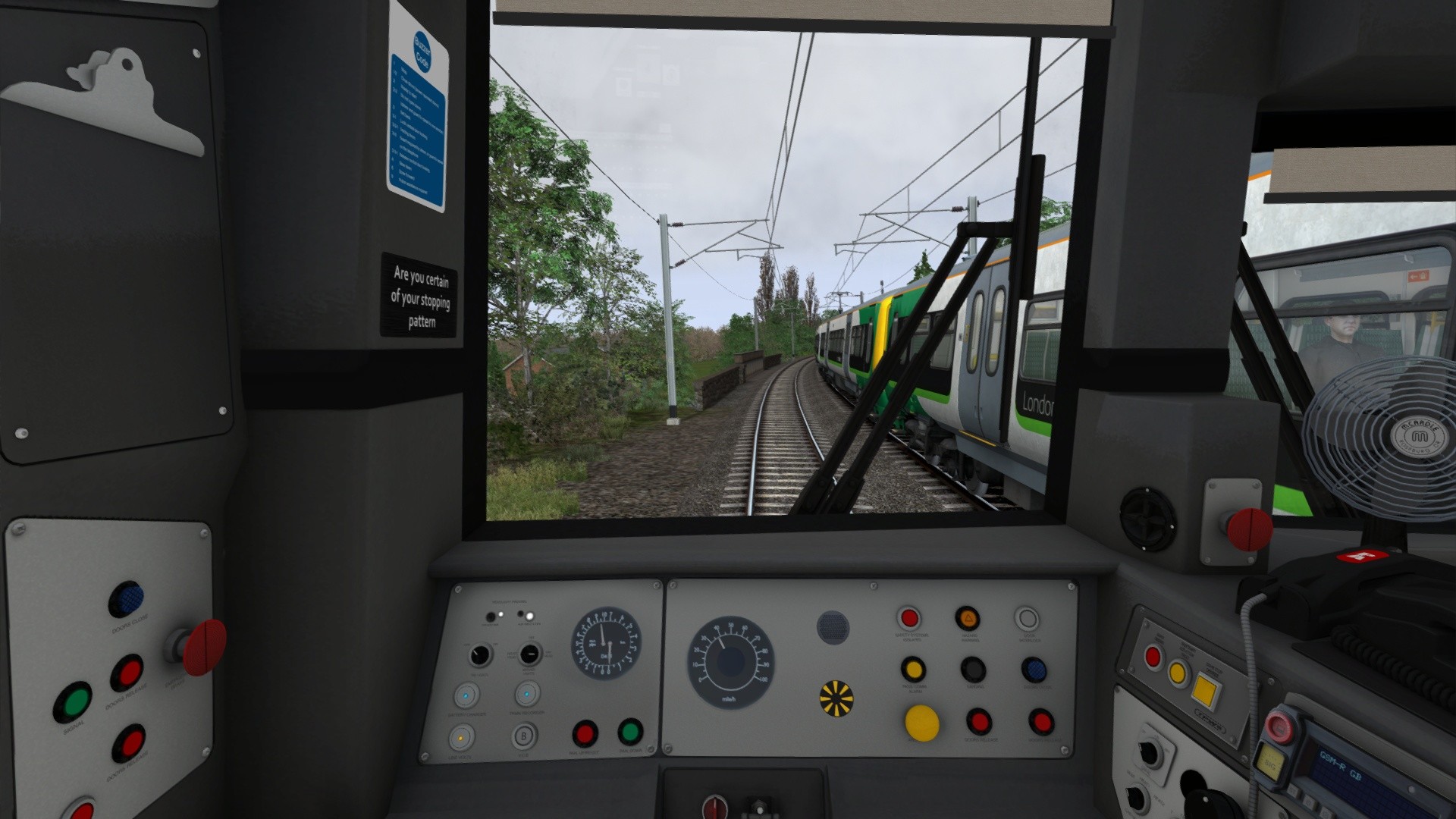 train driver controller