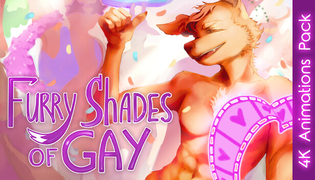 Furry Shades of Gay - 4K Animations Pack Steam capsule image