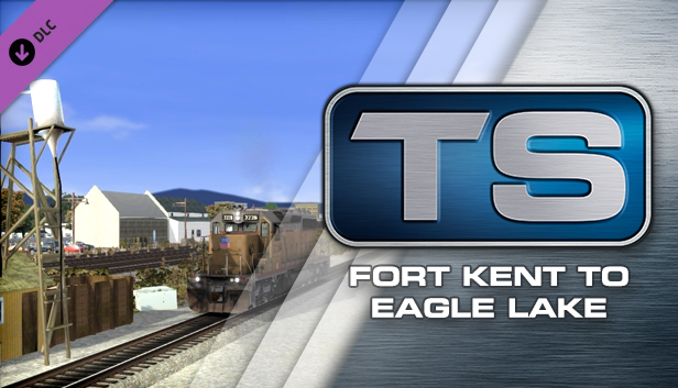 Train Simulator: Fort Kent to Eagle Lake Route Add-On Steam capsule image