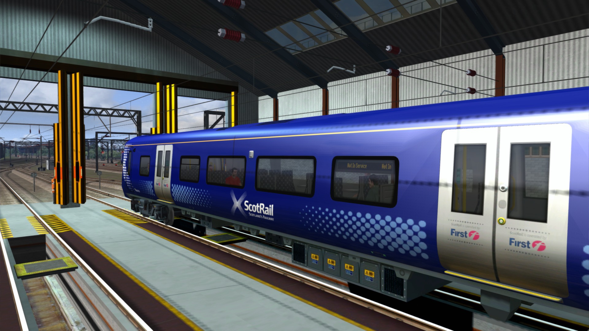 train simulator 2013 glasgow airport