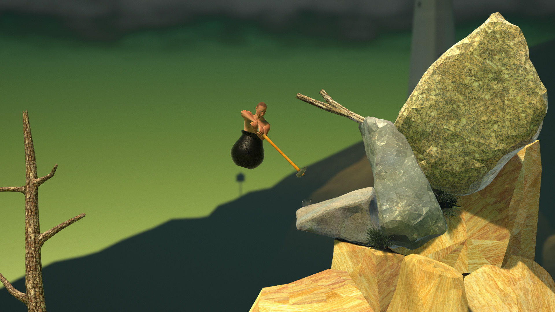 THIS IS THE MOST FRUSTRATING GAME EVER - Getting Over It with Bennet Foddy Gameplay