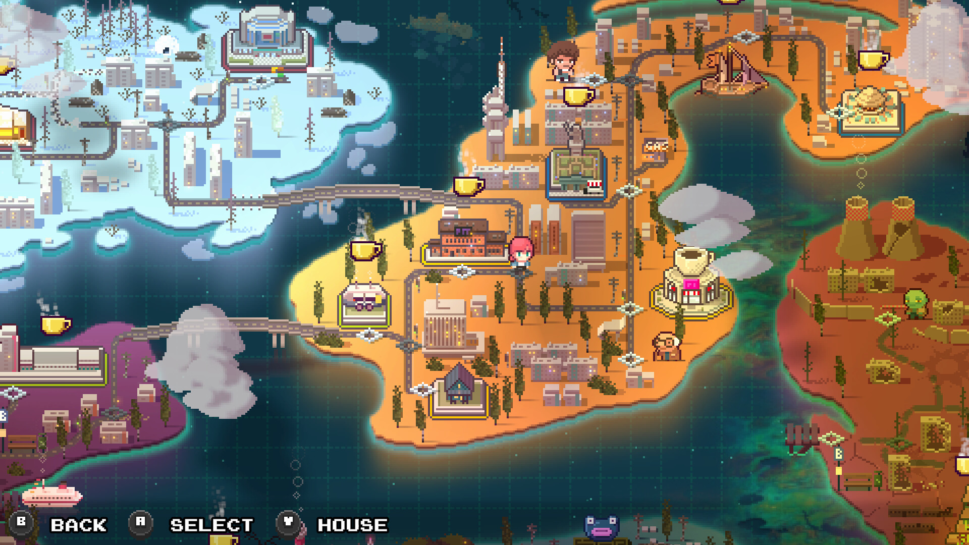 Indie Game Lover Pixel Cafe