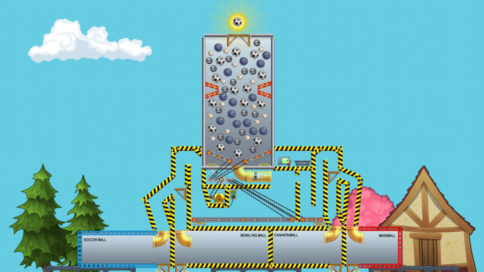 contraption maker toolman tim sled crash contraption maker toolman tim sled crash