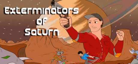 Exterminators of Saturn Steam header image