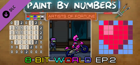 Paint By Numbers - 8-Bit World Ep. 2 Steam header image