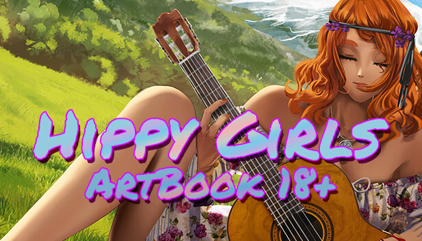 Hippy Girls - Artbook 18+ Steam capsule image