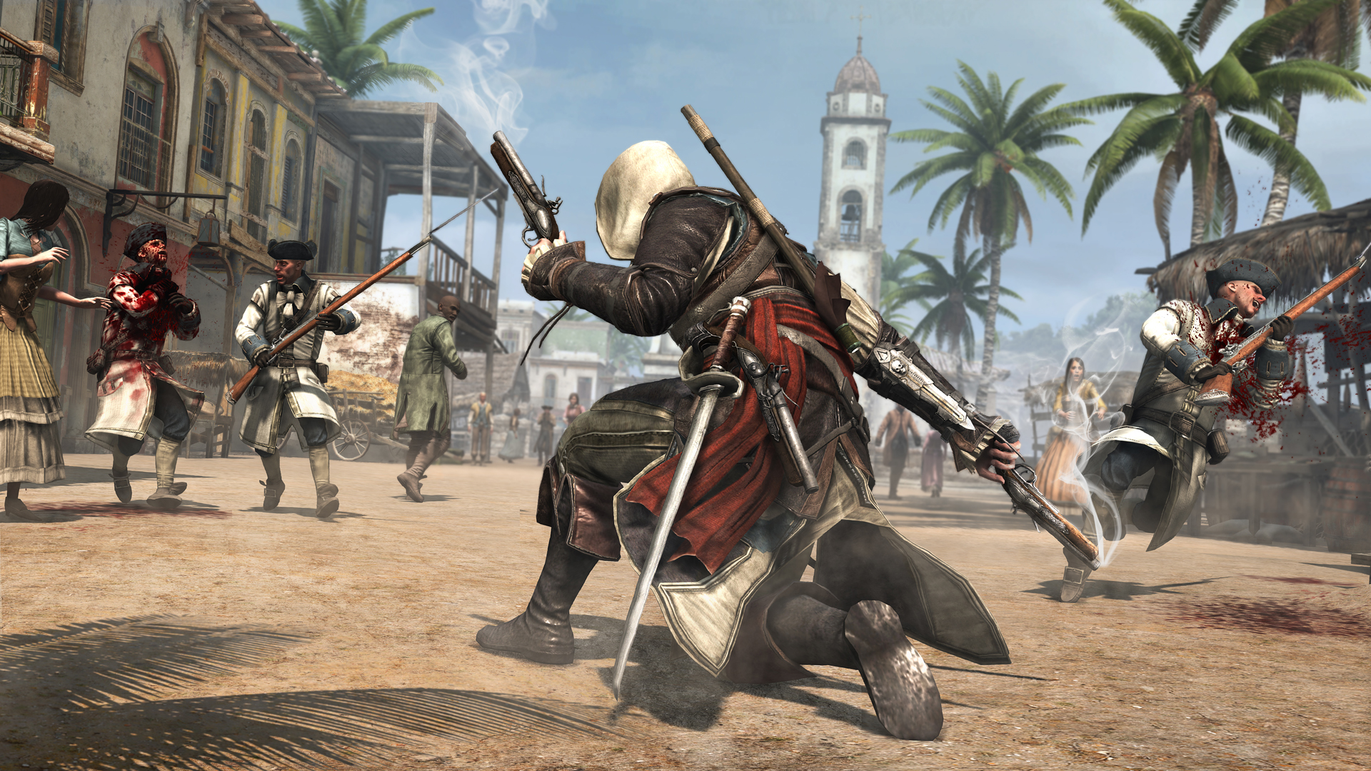 Assassin's Creed 4 Black Flag conbats