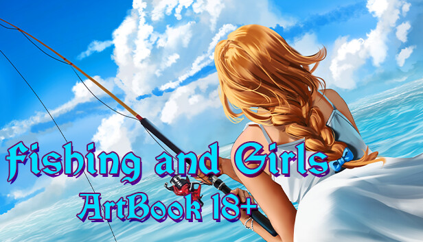 Fishing and Girls - Artbook 18+ Steam capsule image