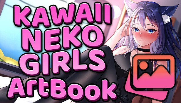 Kawaii Neko Girls - Artbook 18+ Steam capsule image