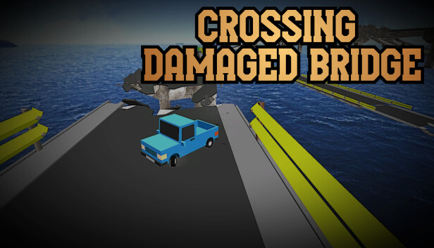 Crossing Damaged Bridge