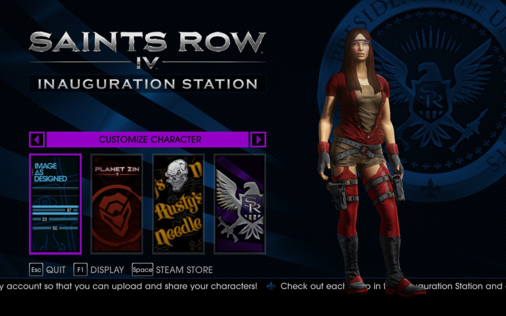 saints row the third character