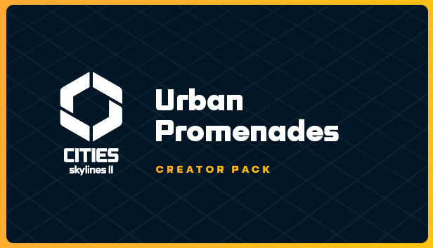 Cities: Skylines II - Creator Pack: Urban Promenades Steam capsule image
