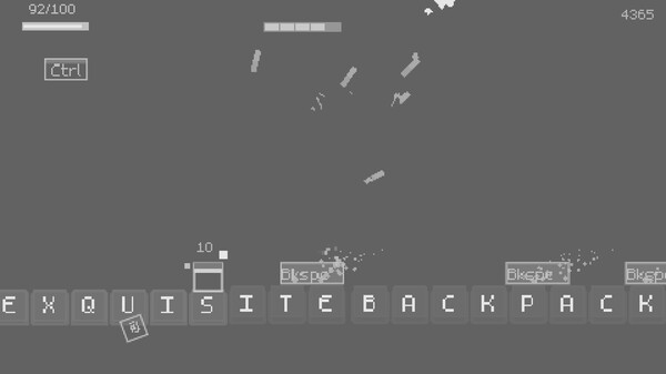 ภาพจากเกม Typing Bullets ภาพที่ 7