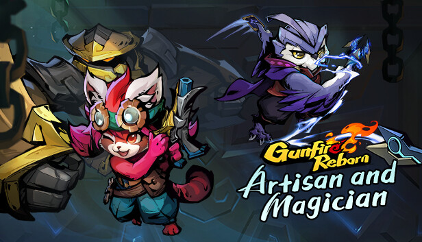 Gunfire Reborn’un yeni karakterleri Artisan ve Magician ile maceraya hazır ol!
