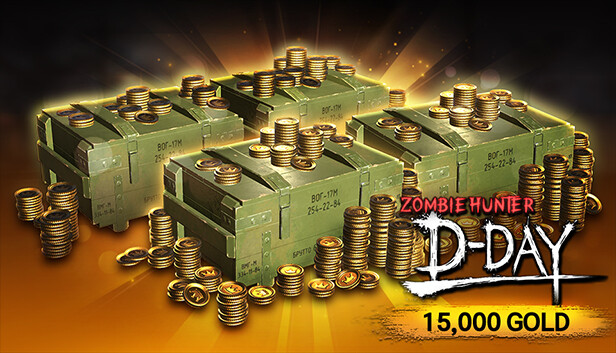 Zombie Hunter: D-Day - 15,000 Gold Pack Steam capsule image
