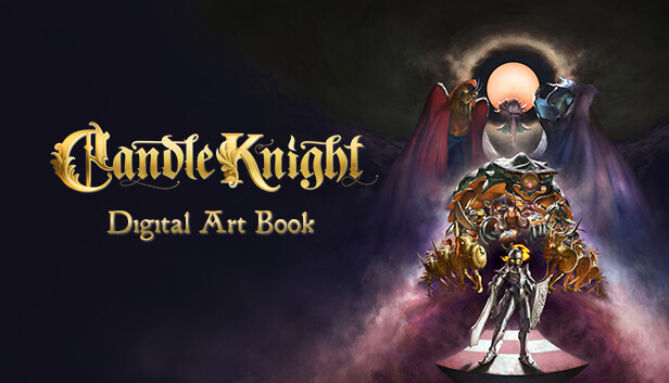 Candle Knight - Digital Art Book Steam capsule image