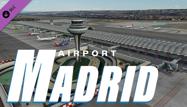 X-Plane 12 Add-on: Aerosoft - Airport Madrid Steam capsule image