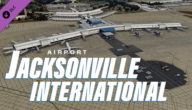 X-Plane 12 Add-on: FSDesigns - Jacksonville International Airport Steam capsule image