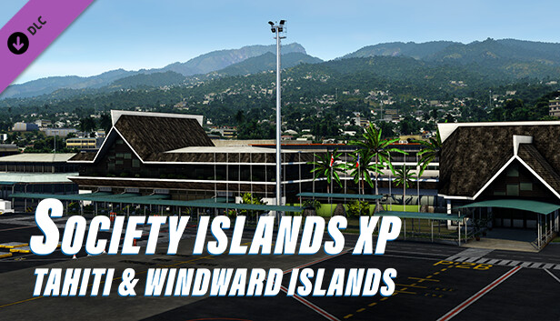 X-Plane 12 Add-on: Aerosoft - Society Islands XP - Tahiti & Windward Islands Steam capsule image