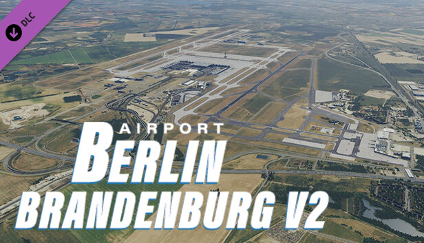 X-Plane 12 Add-on: Aerosoft - Airport Berlin Brandenburg V2 Steam capsule image