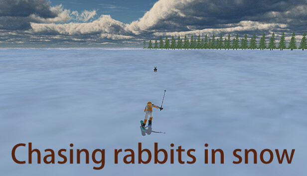 Chasing rabbits in snow のキービジュアル
