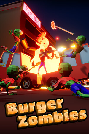 Burger Zombies cover art