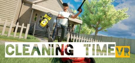 Cleaning Time VR Steam header image