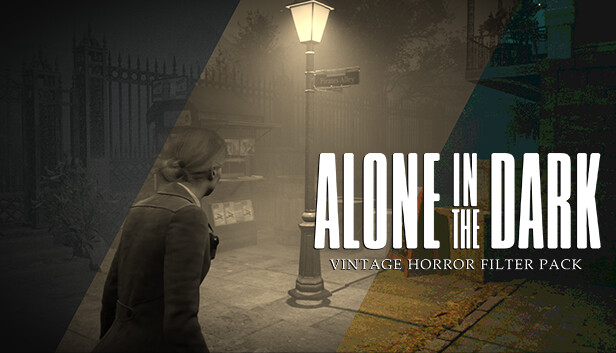 Alone in the Dark - Vintage Horror Filter Pack Steam capsule image