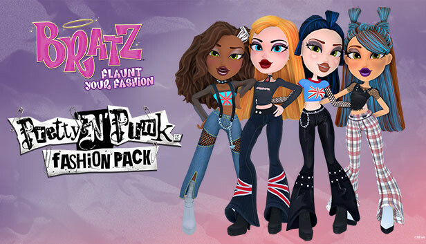 Bratz®: Flaunt your fashion - Pretty 'N' Punk Fashion Pack Steam capsule image