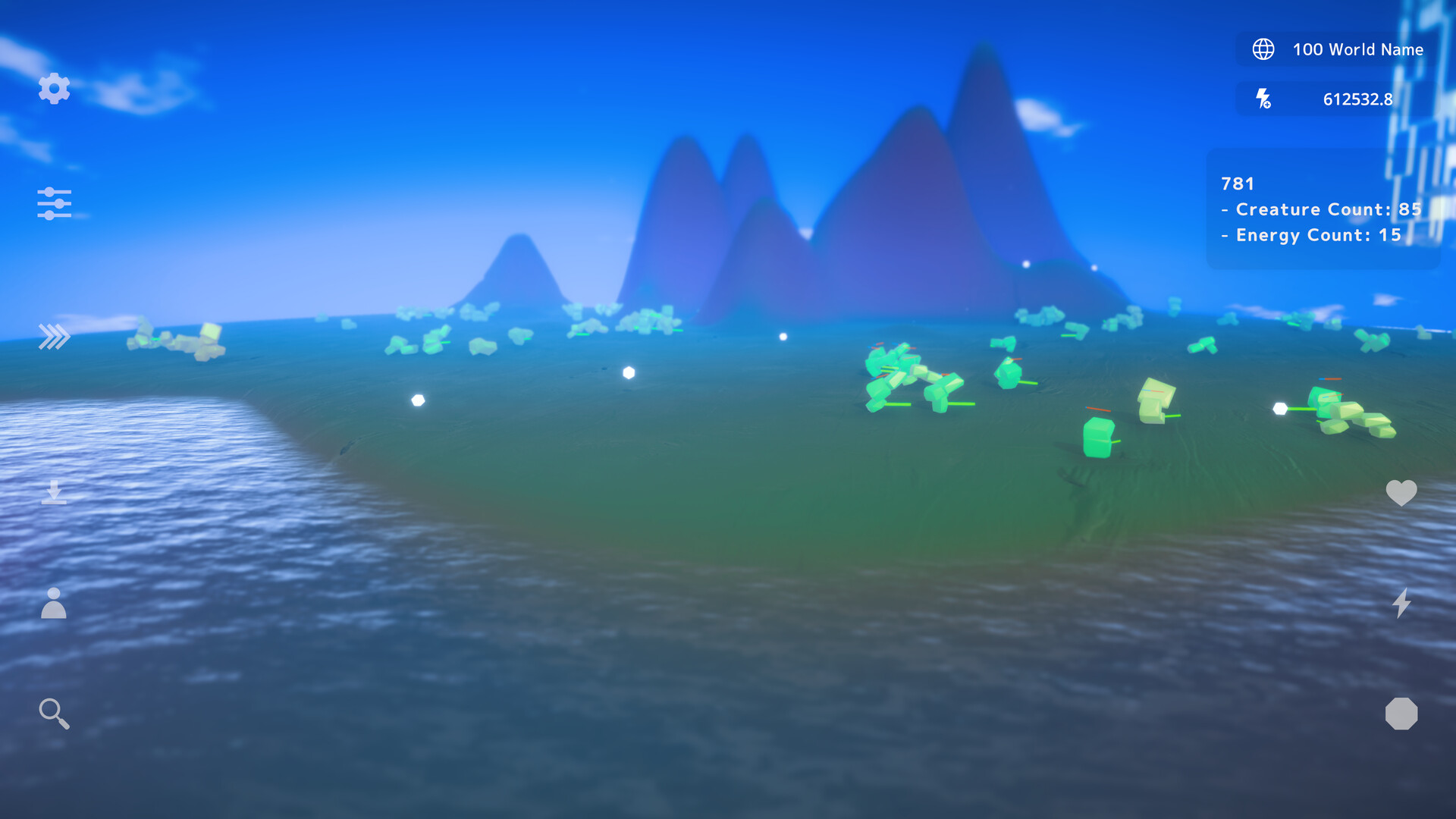 ANLIFE: Motion-Learning Life Evolution on Steam