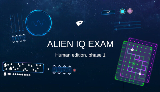 Alien IQ Exam: Human Edition, Phase 1 Steam capsule image