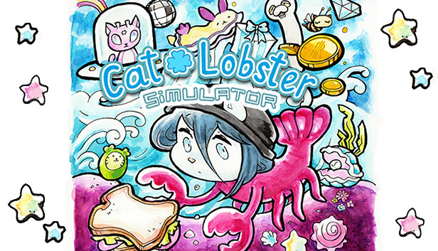 Cat Lobster Simulator Steam capsule image