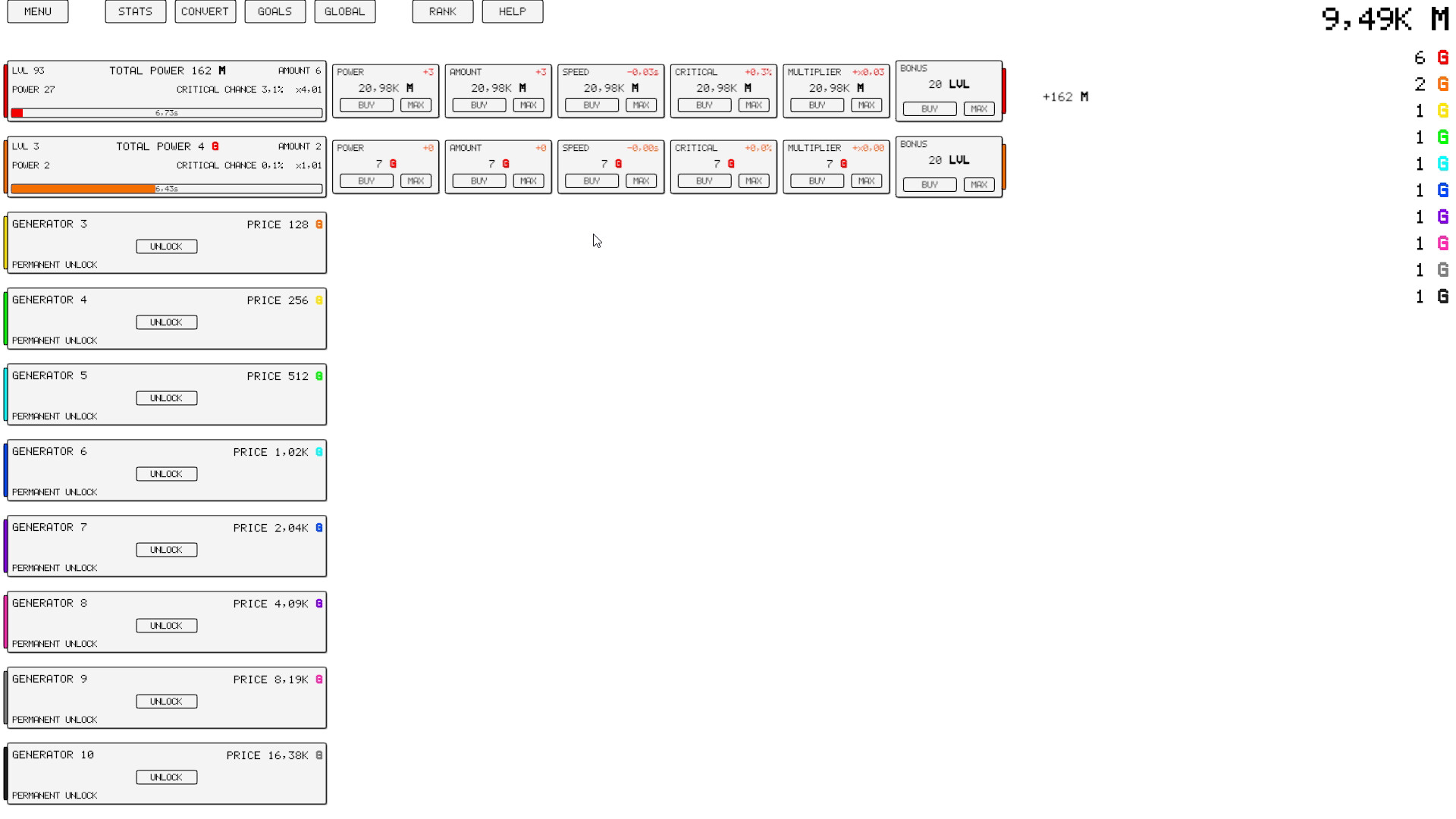 Idle Generators Screenshots · SteamDB