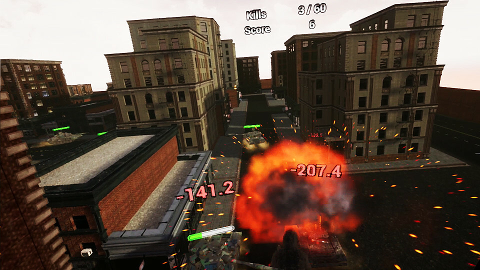 VR巨兽城市（VR Dinosaur City War）