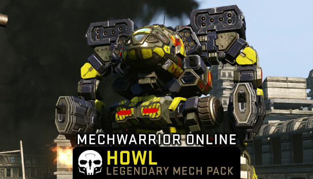 MechWarrior Online™ - Howl Legendary Mech Pack Steam capsule image