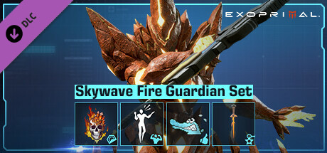 Exoprimal - Skywave Fire Guardian Set header image