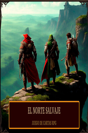 El Norte Salvaje, Juego De Cartas RPG cover art