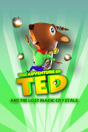 The Adventure of TED and the lost magic crystals cover art