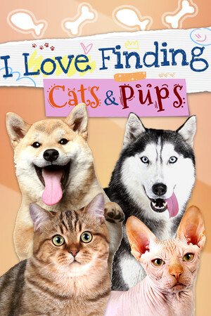 I Love Finding Cats & Pups cover art