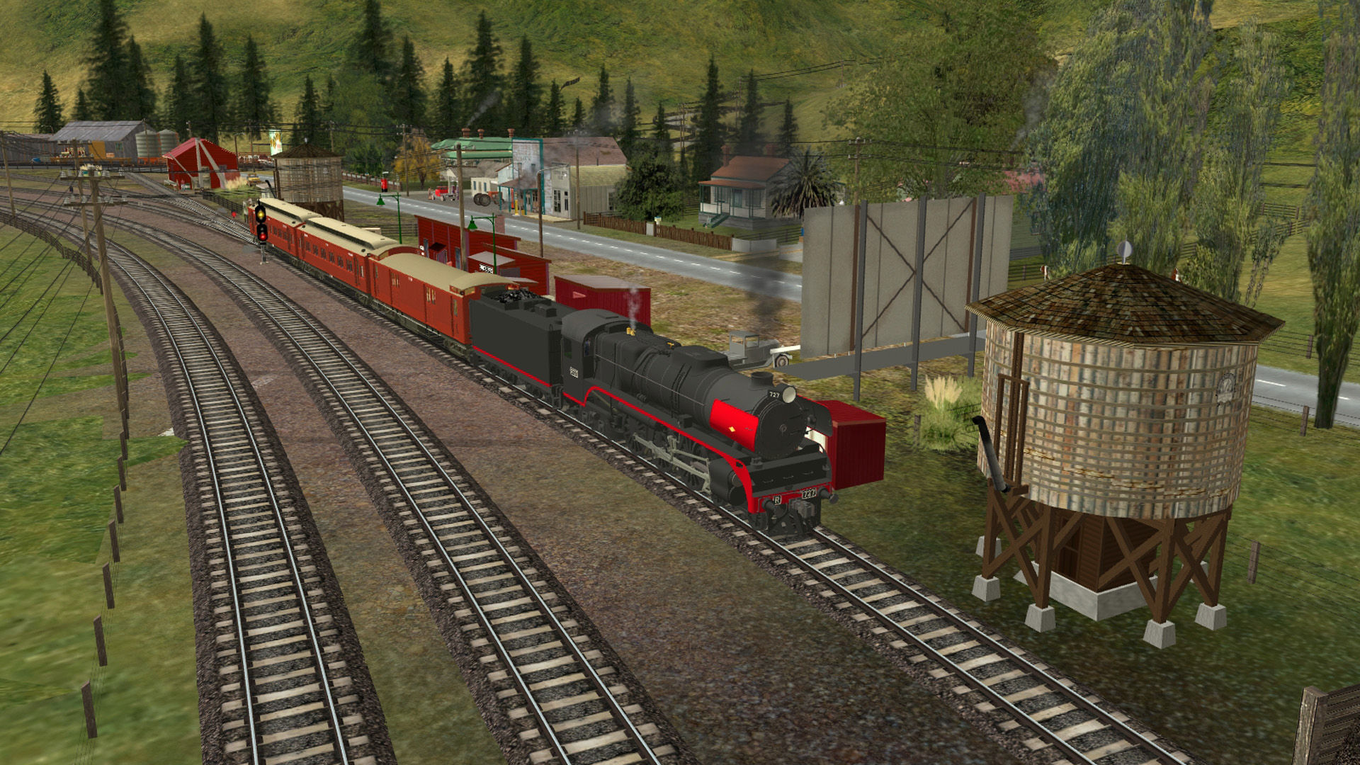 Trainz: Murchison 2 a Steamen