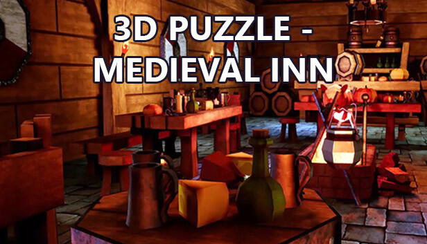 3D PUZZLE - Medieval Inn Steam capsule image