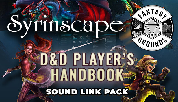 Fantasy Grounds - D&D Player's Handbook - Syrinscape Sound Link Pack Steam capsule image