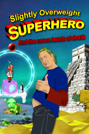 Slightly Overweight Superhero and the seven levels of death cover art