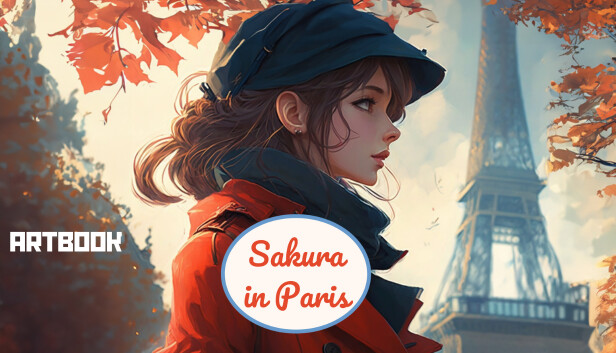 Sakura in Paris Artbook Steam capsule image