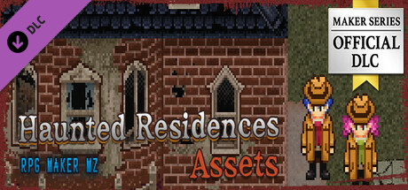 RPG Maker MZ - Haunted Residences Assets header image